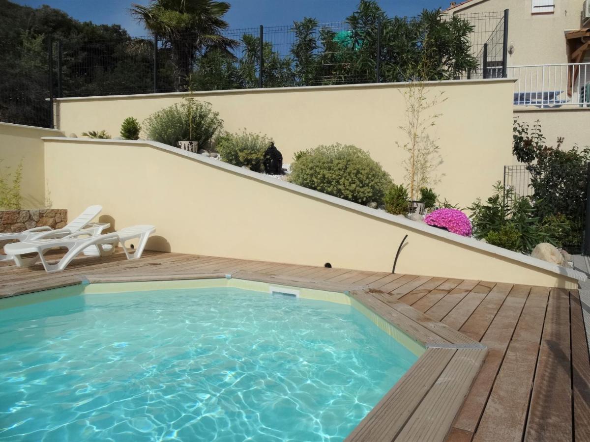Gites Sassone, Vue Panoramique Sur Ajaccio Et La Mer Alata Kültér fotó