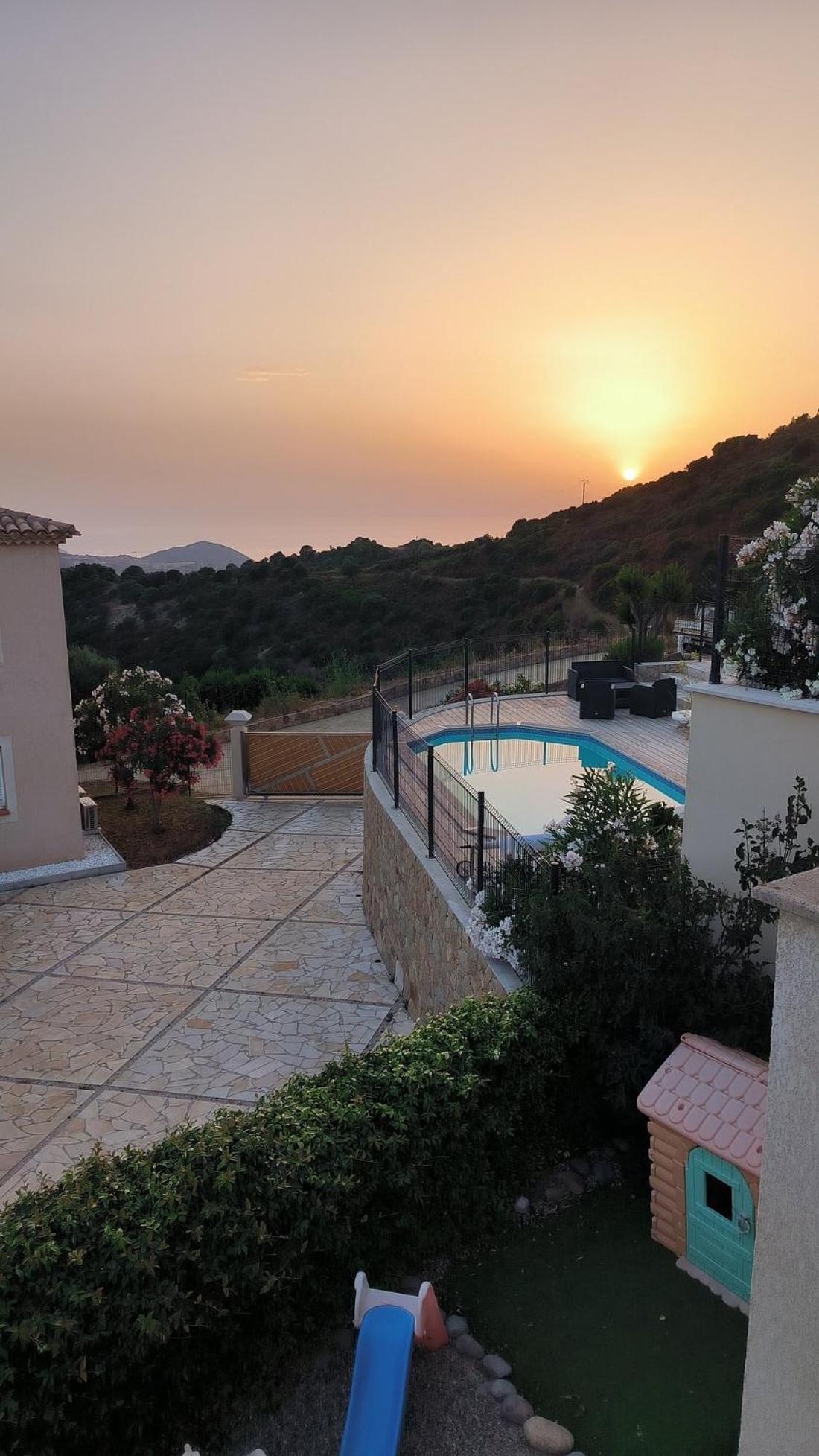Gites Sassone, Vue Panoramique Sur Ajaccio Et La Mer Alata Kültér fotó