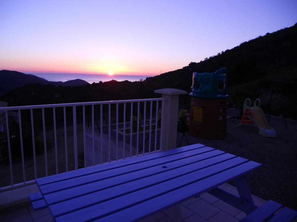 Gites Sassone, Vue Panoramique Sur Ajaccio Et La Mer Alata Szoba fotó